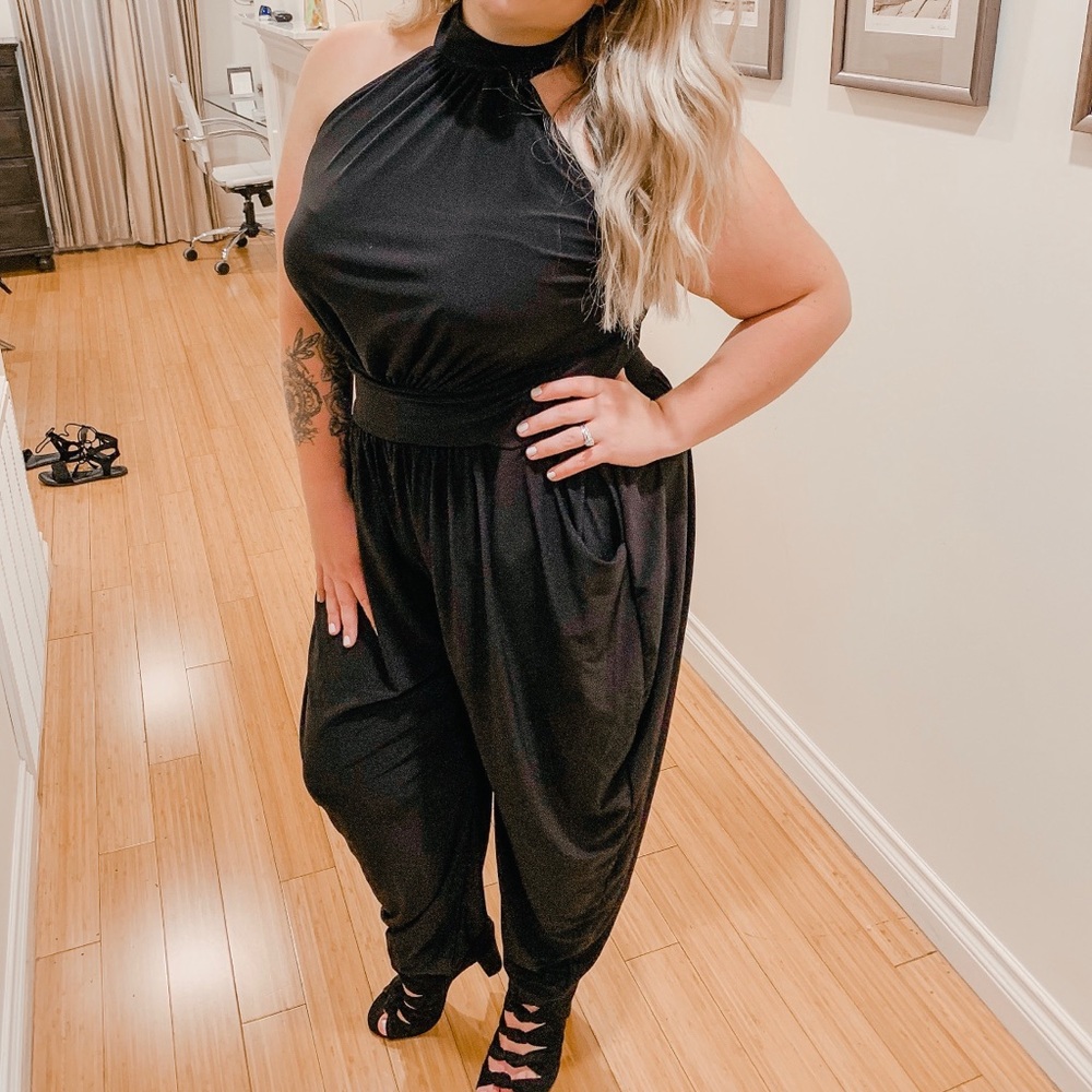 Black Jumpsuit Size 1X